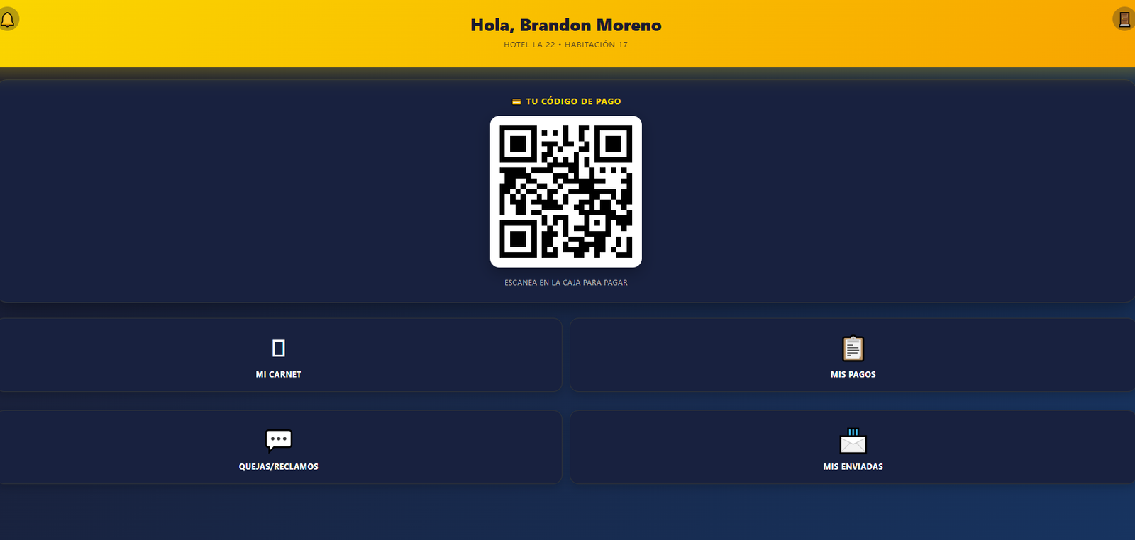 Módulo App del Huésped